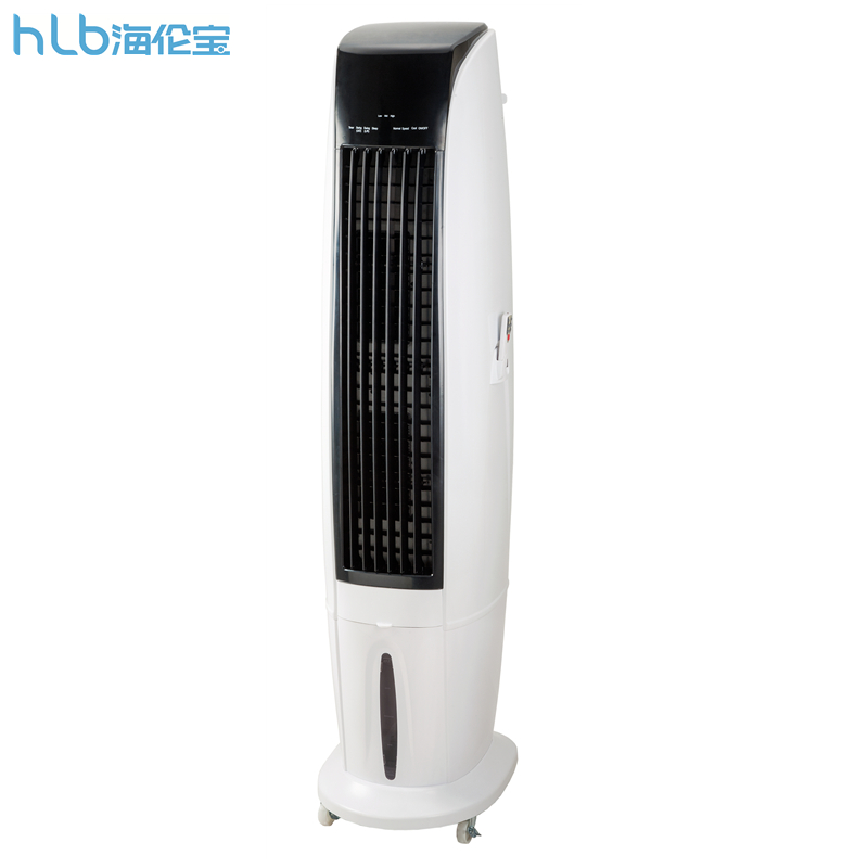 Helenbo Refroidisseur d'air par évaporation portable 2 modes 6 vitesses Refroidisseur de marais avec humidificateur Minuterie 24 heures et climatiseur de refroidissement par eau pivotant à 120 ° pour intérieur et extérieur