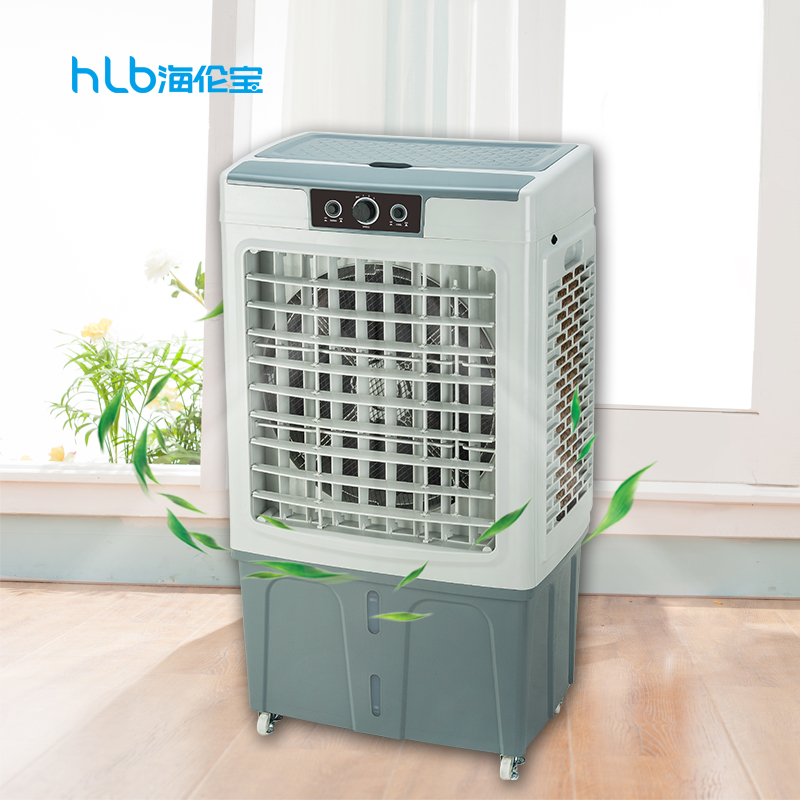 Climatiseur industriel Portable 220V, 45l, ventilateur de refroidissement d'air Commercial, refroidisseur d'air à eau par évaporation debout