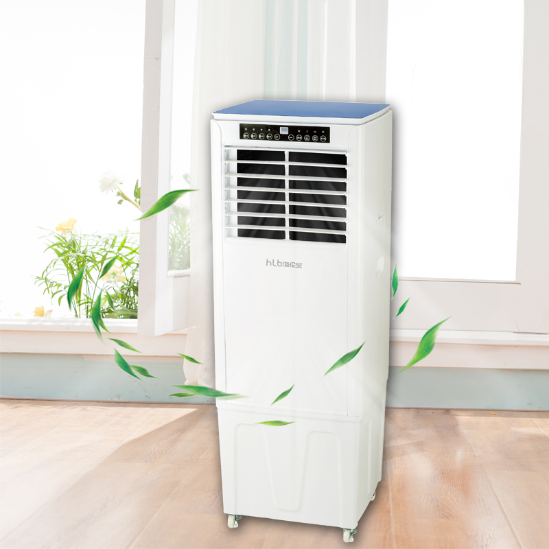 Climatiseur portatif de refroidissement par eau par évaporation à installation gratuite de 110 volts